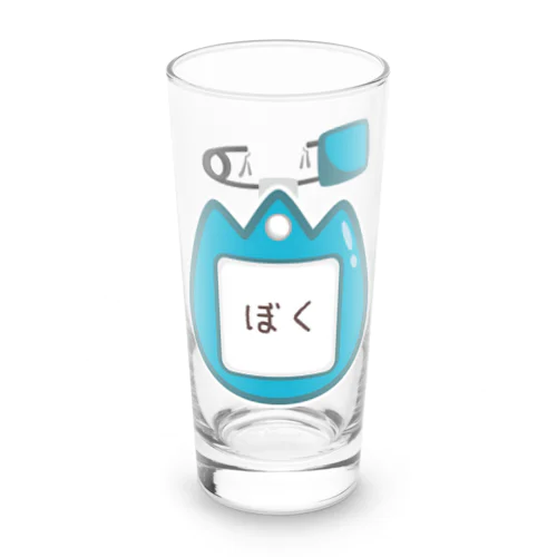 CT129 幼稚園バッチ・名札D*ぼく Long Sized Water Glass