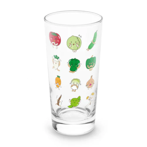 やさいのうた Long Sized Water Glass