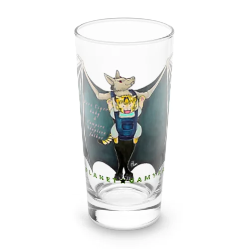 ワータイガーベビーと吸血鬼養父 Long Sized Water Glass