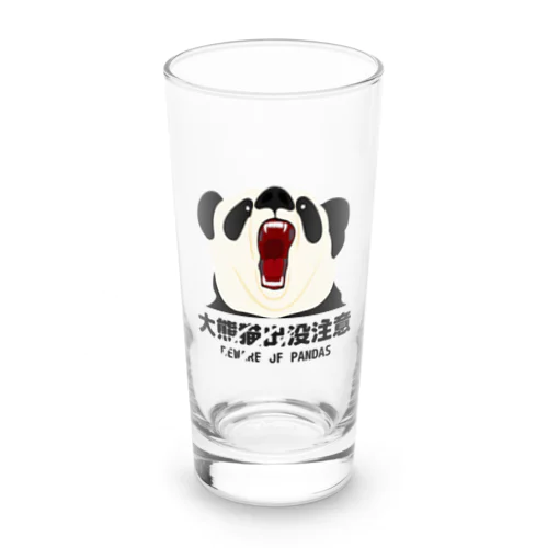 大熊猫出没注意 Long Sized Water Glass