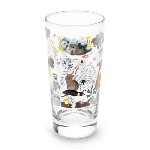 ぎゅぎゅっと絶滅危惧種 Long Sized Water Glass