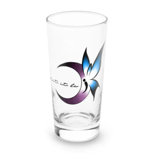 BlueButterfly Long Sized Water Glass