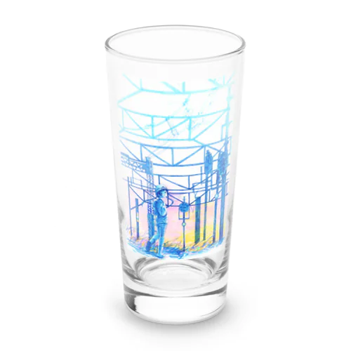 矢ヶ崎第一閉そく信号機(碓氷線) Long Sized Water Glass