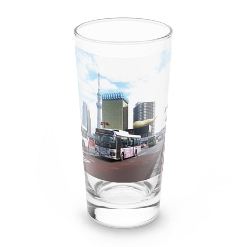 CG絵画：吾妻橋の風景画　CG art: view of Azumabashi Brdg./ Tokyo Long Sized Water Glass