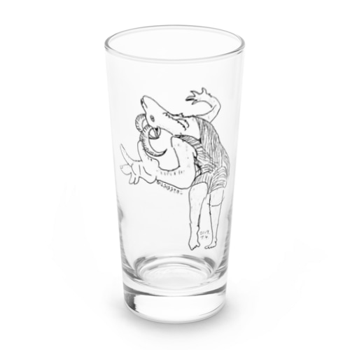 踊るウシ科 Long Sized Water Glass