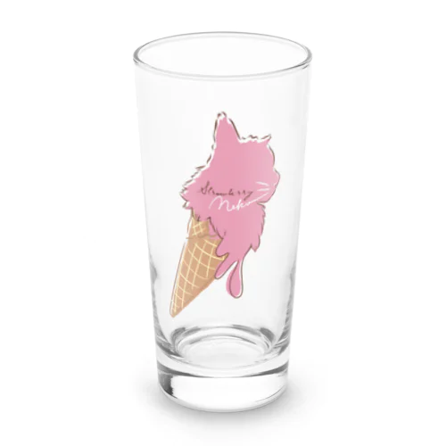 いちごアイスNeko  Long Sized Water Glass