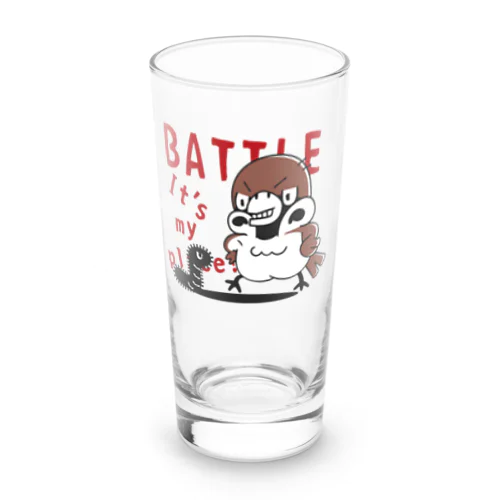 スズメがちゅん　BATTLEちゅん Long Sized Water Glass