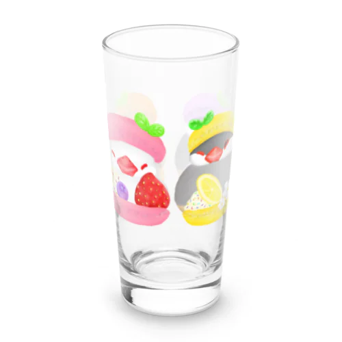 マカロン文鳥ず Long Sized Water Glass