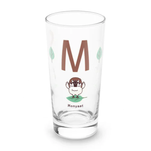 スズメがちゅん SMLTシャツ Long Sized Water Glass