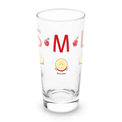 ML002 SMLTシャツのりんごすたぁ*輪切りのリンゴ Long Sized Water Glass