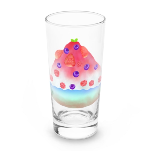 ベリーかき氷 Long Sized Water Glass