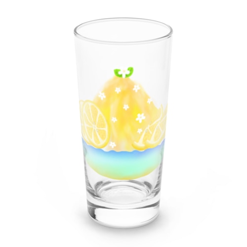 蜂蜜レモンかき氷 Long Sized Water Glass