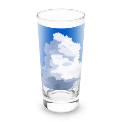 もくもく積乱雲 Long Sized Water Glass