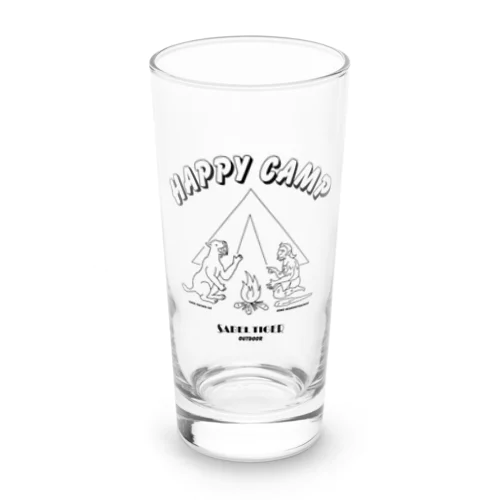 HAPPY CAMP（サーベルタイガーとネアンデルタール人） Long Sized Water Glass