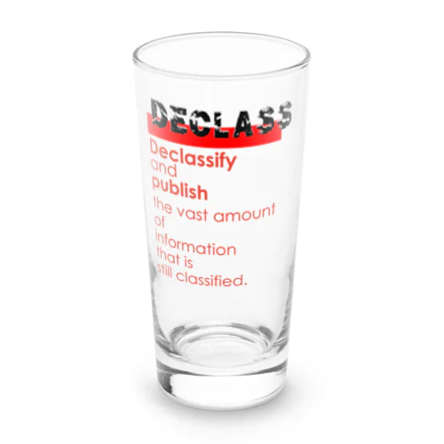 DECLASS Long Sized Water Glass