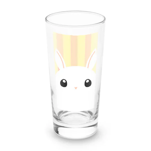 しろうさぎさん Long Sized Water Glass