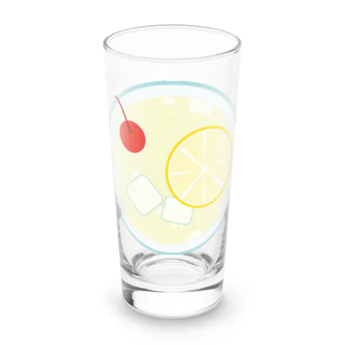 レモンスカッシュの平面図 ロンググラス