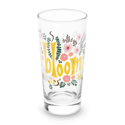 🌸 満開の花束（イエロー） Long Sized Water Glass