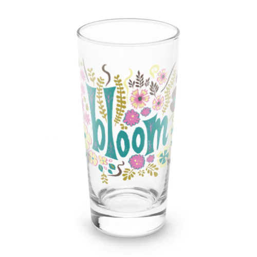 🌸 満開の花束（フォレスト） Long Sized Water Glass