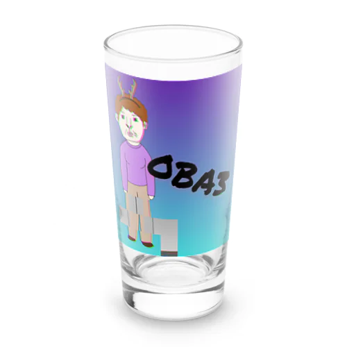 トナカイOBA3(おばさん) Long Sized Water Glass