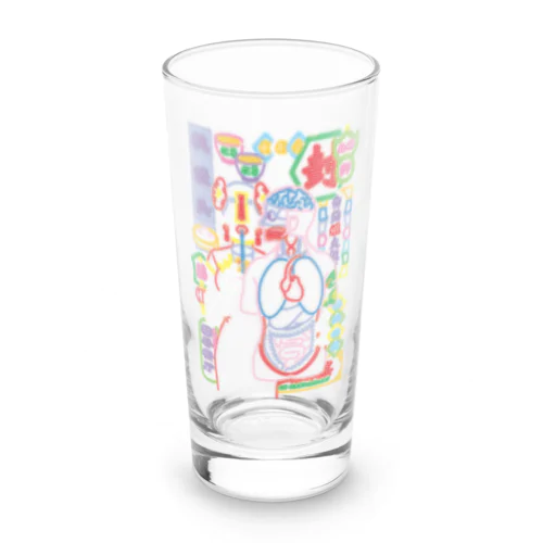 好吃好喝 Long Sized Water Glass