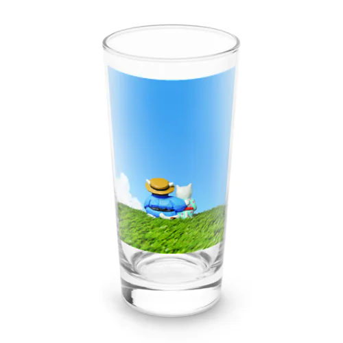 親子猫 Long Sized Water Glass