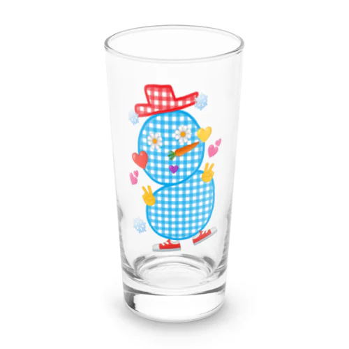 snowmanman Long Sized Water Glass