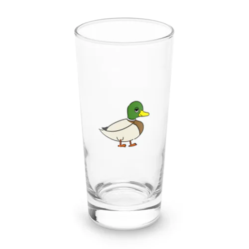 マガモさん(色あり) Long Sized Water Glass