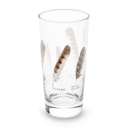 フクロウたちの羽 Long Sized Water Glass