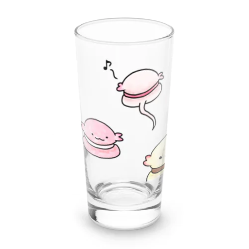 増殖！ウーパーマカロン Long Sized Water Glass