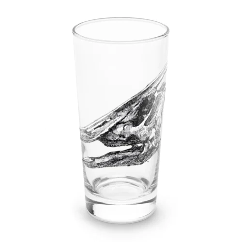 サウロロフスの頭の骨 Long Sized Water Glass