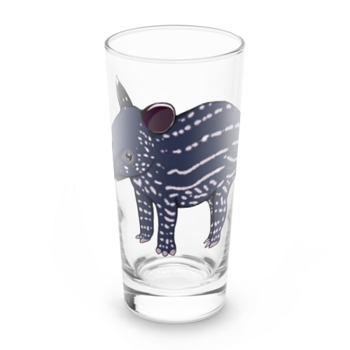マレーバクの子供(文字無し) Long Sized Water Glass