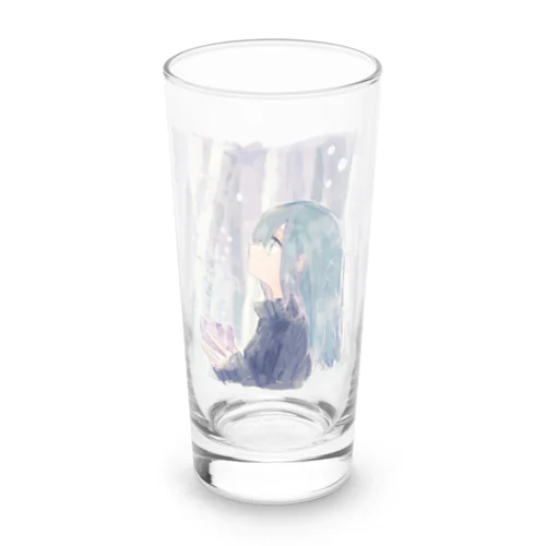 暖かい冷たい飲み物 Long Sized Water Glass