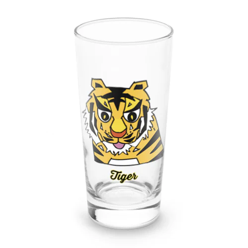 Tiger Long Sized Water Glass