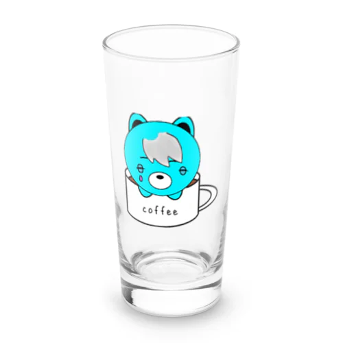 ブルーロンベア🧸 Long Sized Water Glass