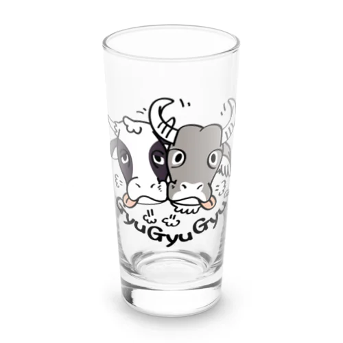 牛のギュウギュウB Long Sized Water Glass