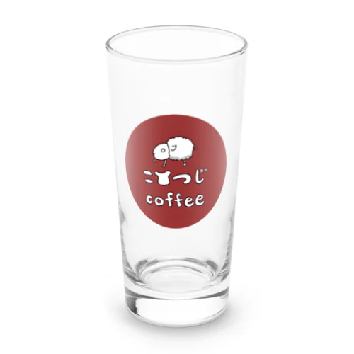 ロゴマーク（ラウンド）/こひつじcoffee Long Sized Water Glass