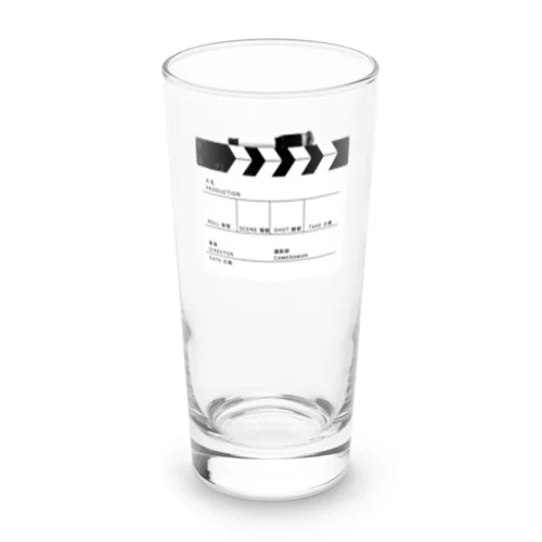 繁体字のカチンコ Long Sized Water Glass