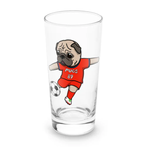 PUG-パグ-ぱぐ　おパグシュート グッズ-2 Long Sized Water Glass