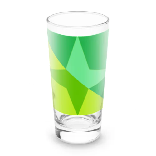 手裏剣（緑）ｋ ロンググラス