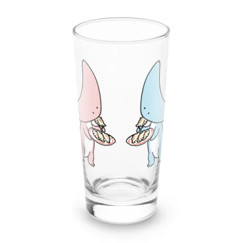 餃子もぐもぐディプロカウルス Long Sized Water Glass