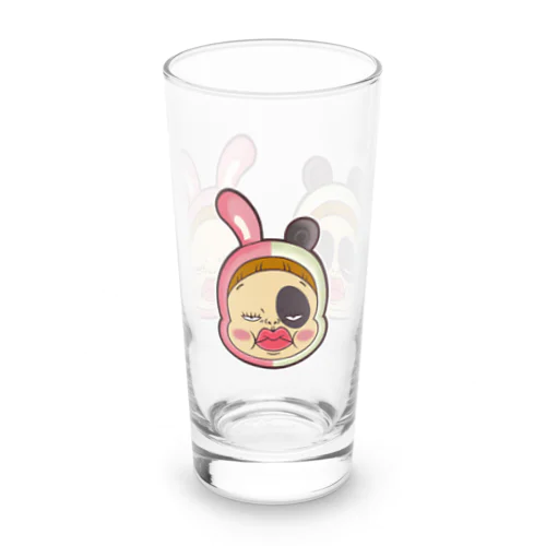 横型だよ！さげみちゃん Long Sized Water Glass