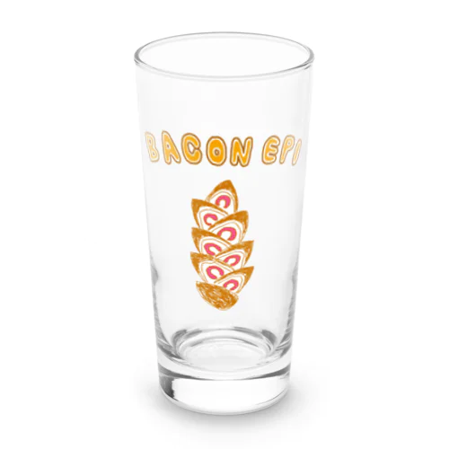 ベーコンエピが好きな人限定！パンデザイン「ベーコンエピ」（Tシャツ・パーカー・グッズ・ETC） Long Sized Water Glass