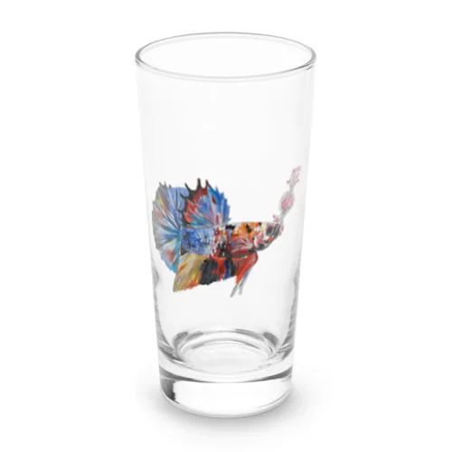 飴ちゃんを運ぶキャンディプラカット Long Sized Water Glass