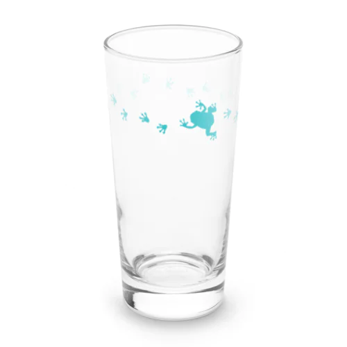 無事カエル印　あしあと Long Sized Water Glass