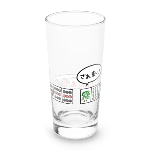 トリプル役満イーソーちゃん Long Sized Water Glass