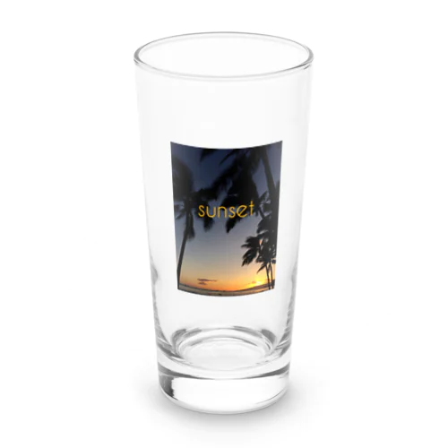 sunset Long Sized Water Glass