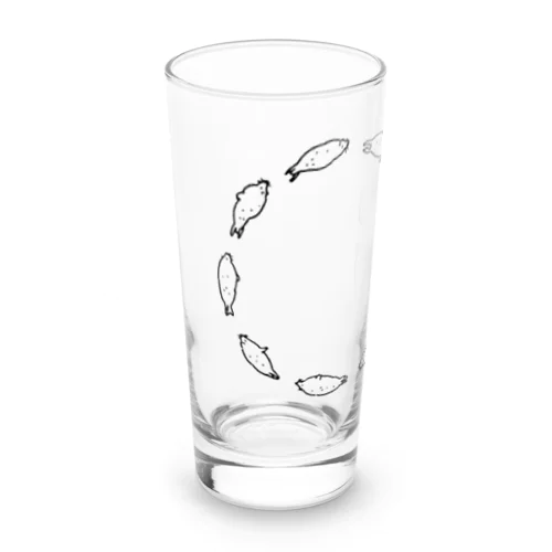すいすいアザラシ Long Sized Water Glass