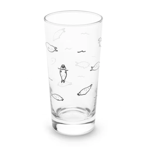ぷかぷかアザラシ Long Sized Water Glass