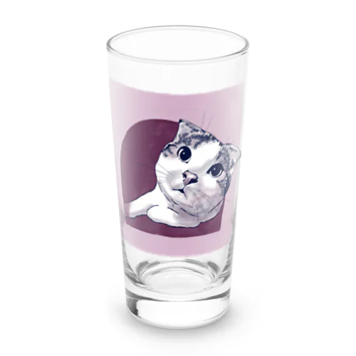 猫 スコティ アキくん Long Sized Water Glass